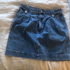 Madewell denim skirt